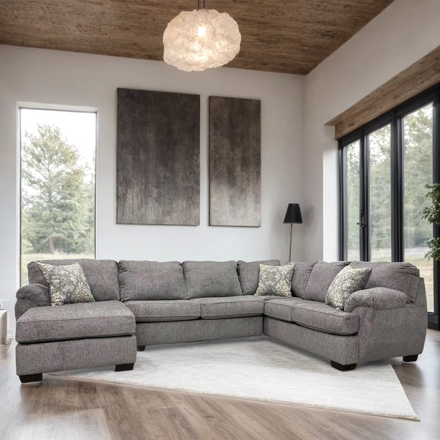 BRENTWOOD GRAY SECTIONAL