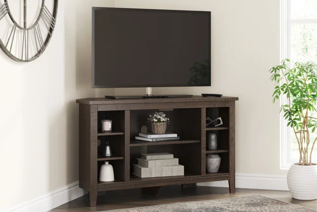 W283-67 Corner TV Stand 48"L