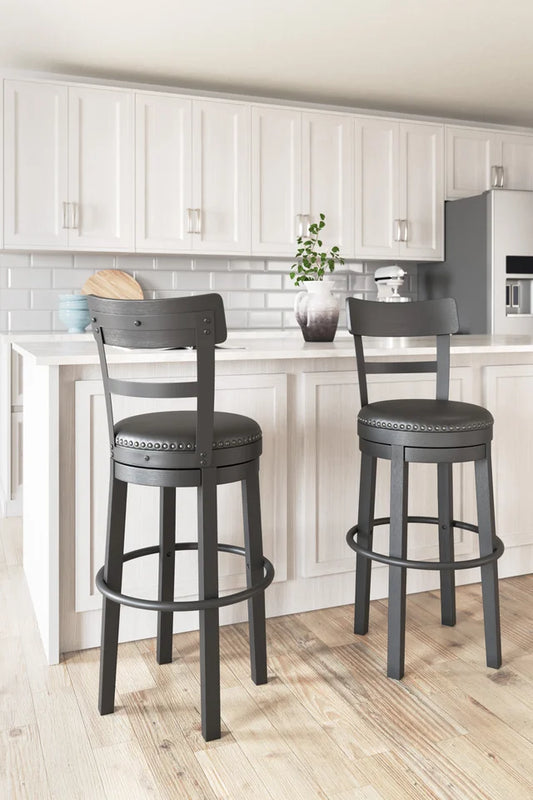 D546-630 - 30" BAR HEIGHT Swivel Barstool (ETA: 9/8)