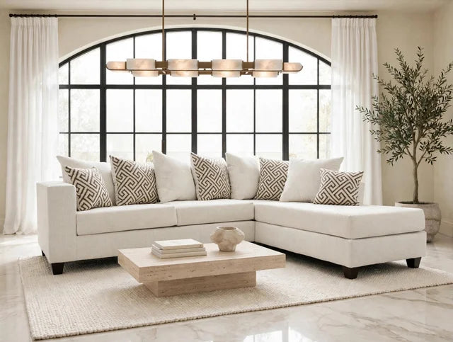 110 - Stone Sectional