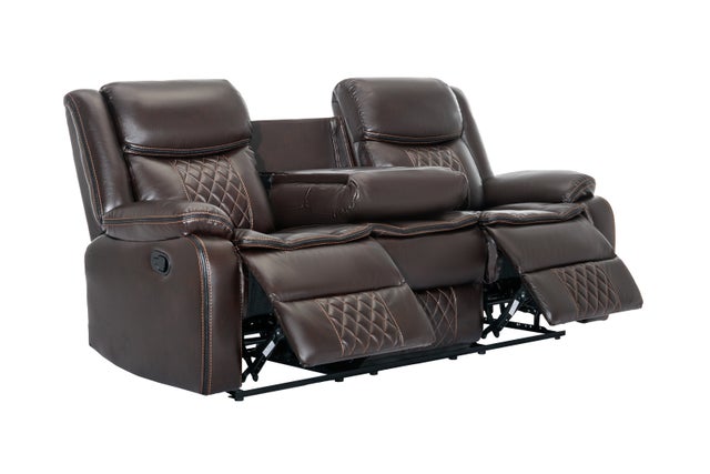 Weston Espresso - 3PC Reclining Living Room Set