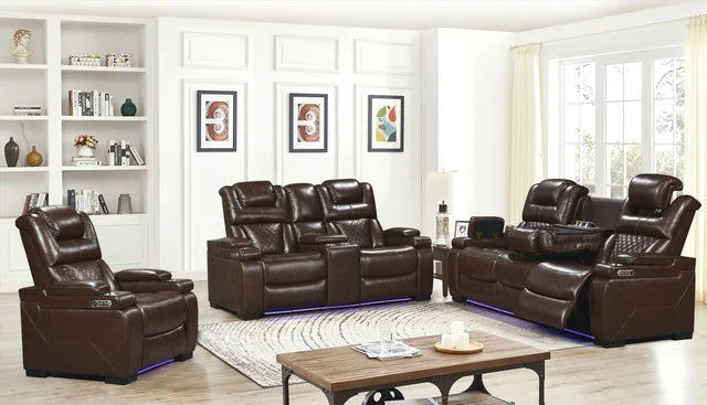 Woodland Brown 3PC Power Reclining Set