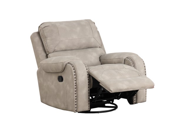 Titan1002-Stone OVERSIZED 3pc Reclining Set **NEW ARRIVAL**