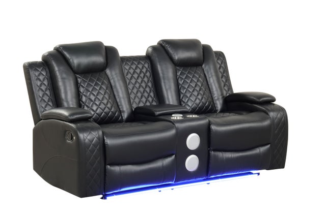 Luz Black - 3PC Reclining Set