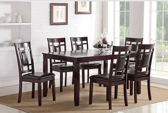 D1020 - Dining Table + 6 Chair Set