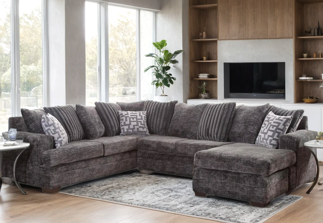 2775-07 Charcoal Sectional