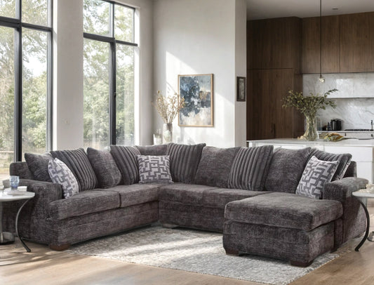 2775-07 Charcoal Sectional
