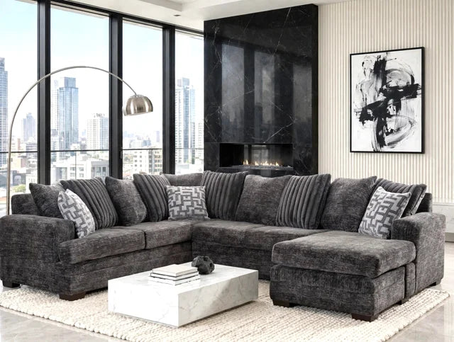 2775-07 Charcoal Sectional