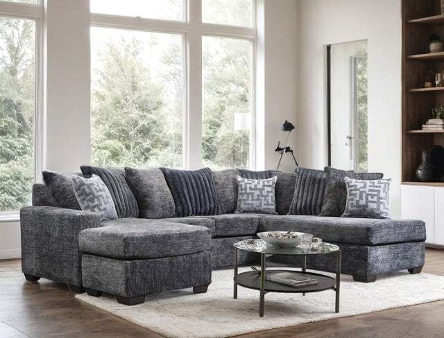 2875-07 Charcoal Sectional