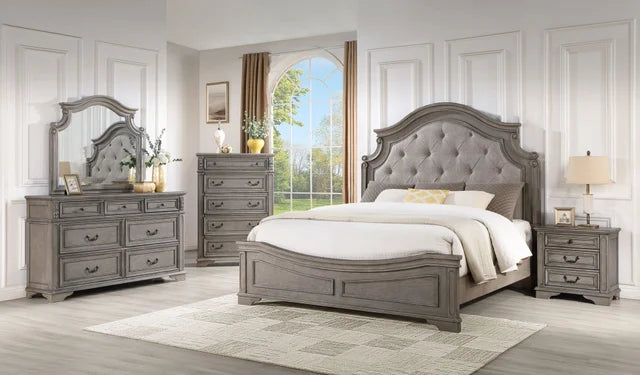 B6010 - 4pc or 5pc Bedroom Set - Queen, King