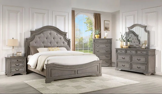 B6010 - 4pc or 5pc Bedroom Set - Queen, King