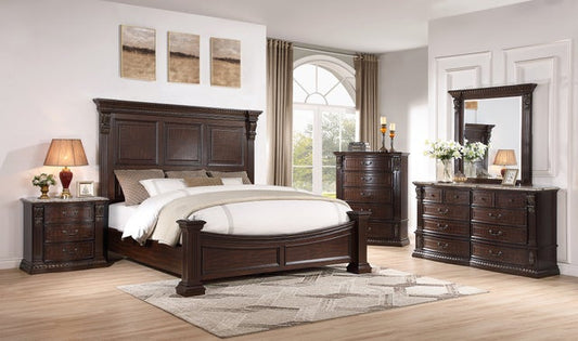 B2000 - 4pc or 5pc Bedroom Set - Queen, King