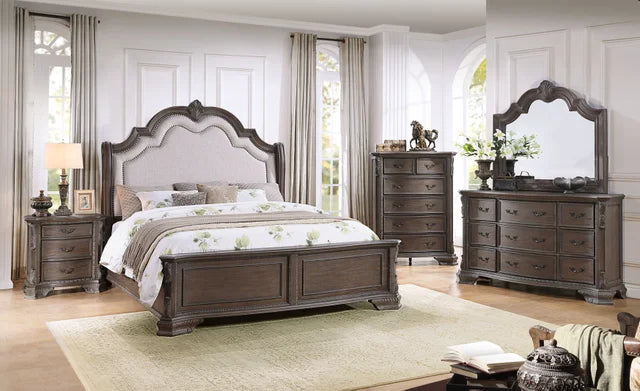 B4000 - 4pc Bedroom Set - Queen, King