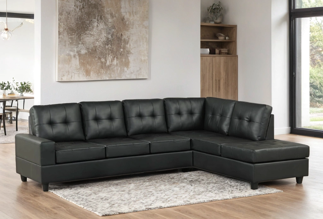 James Black PU Reversible Sectional