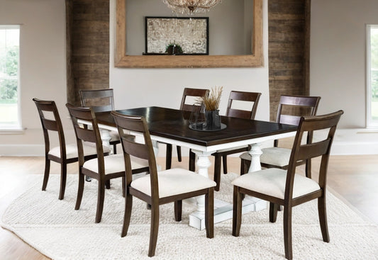 Thomas - Dining Table + 8 Chair Set **FLASH SALE**