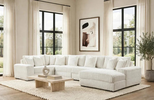 SEASONS2 BEIGE 5PC Sectional