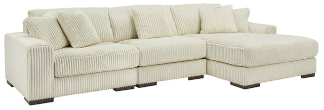 211 - 3PC Sectional RAF Chaise