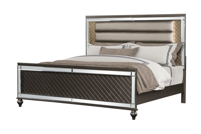 Stars Charcoal - 5PC Bedroom Set Queen **ON SALE**
