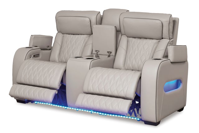 U271-05 Power 2PC or 3PC Reclining Set (Genuine Leather + Air Massage)
