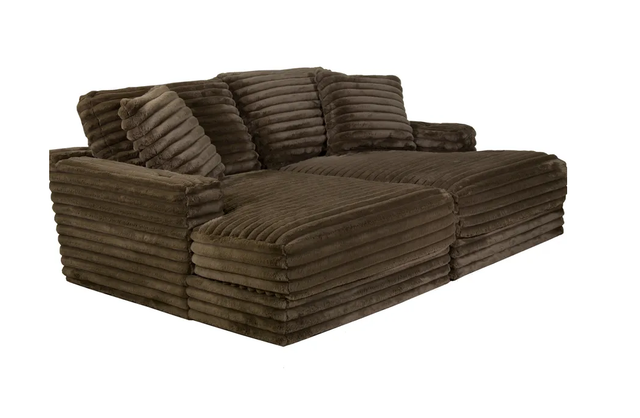 Comfrey Double Chaise Chocolate ***NEW ARRIVAL***(1 SET LEFT)