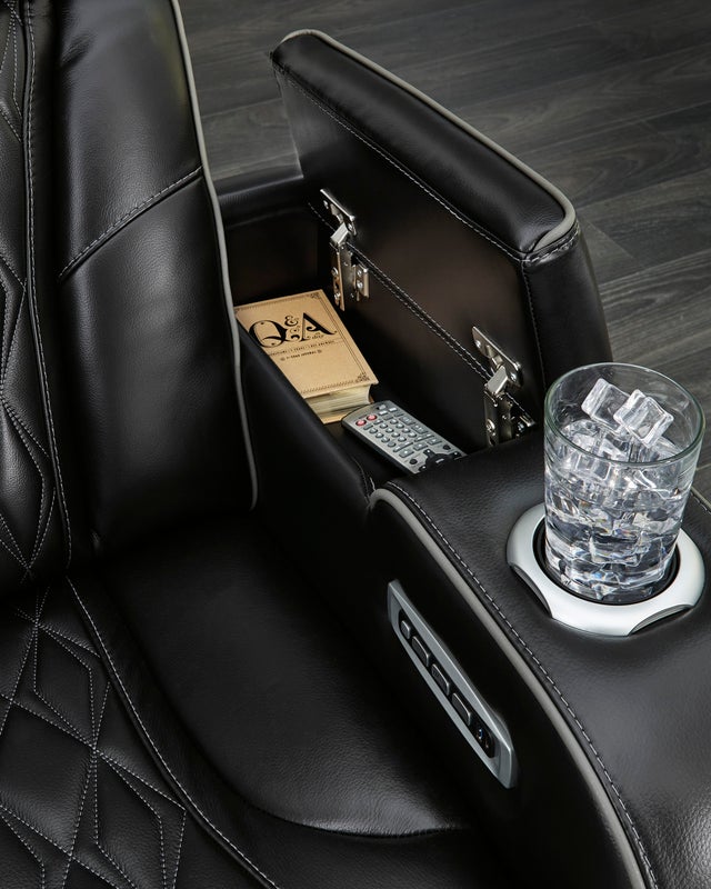 U271-06 Power 2PC or 3PC Reclining Set (Genuine Leather + Air Massage)