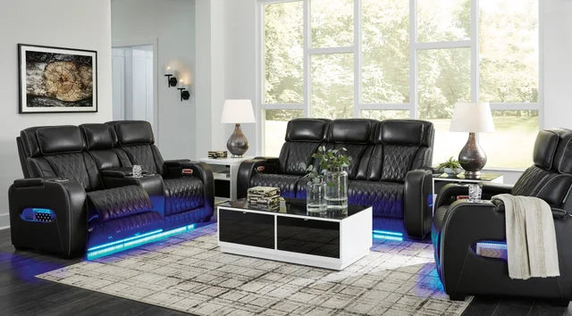 U271-06 Power 2PC or 3PC Reclining Set (Genuine Leather + Air Massage)