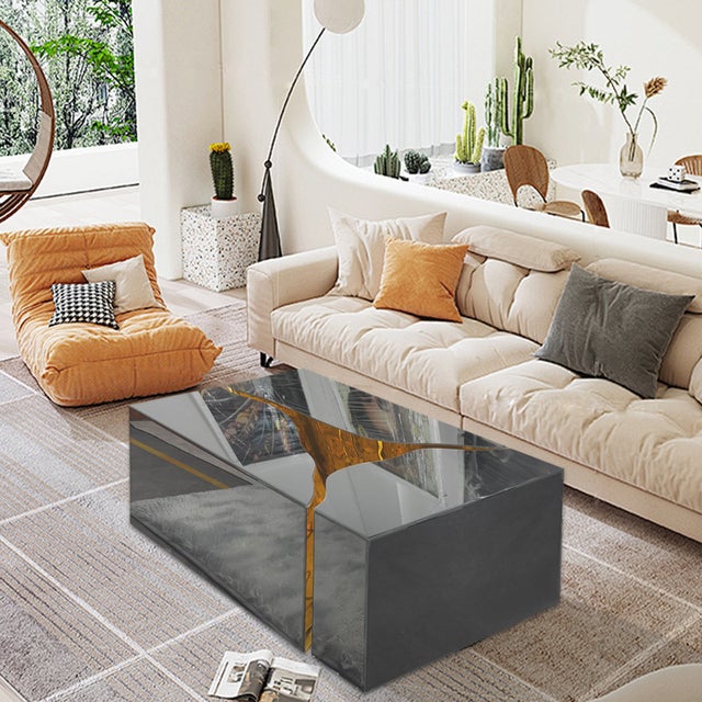 A513 Coffee Table (SMOKE GLASS)