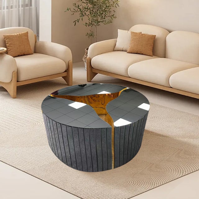 A613 Coffee Table (SMOKE GLASS)**BLACK FRIDAY**