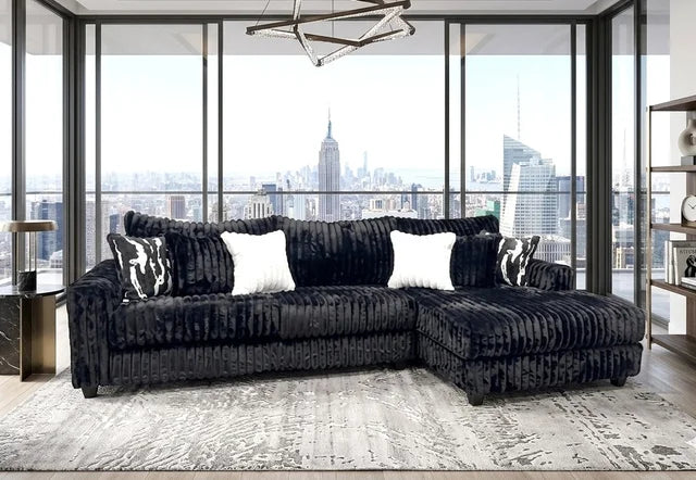 9500 BLACK - SECTIONAL
