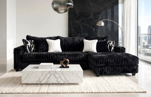 9500 BLACK - SECTIONAL