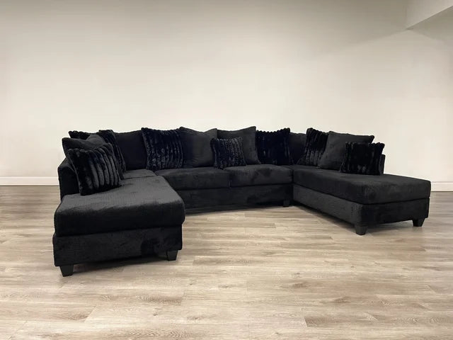 411 - Double Chaise Sectional