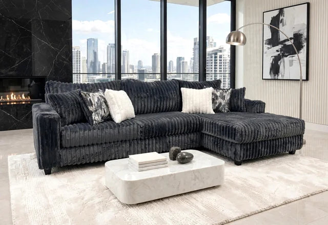 9500 CHARCOAL - SECTIONAL