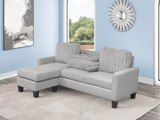 NEYMAR Gray - Reversible Sectional **NEW ARRIVAL** **ON SALE**