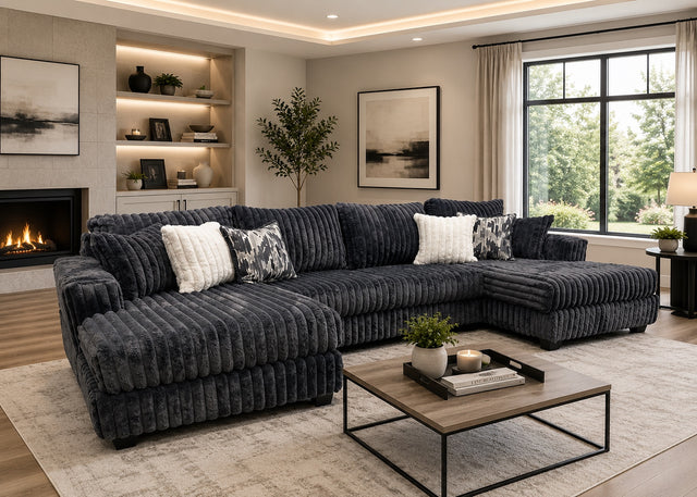 9700 Charcoal - Sectional