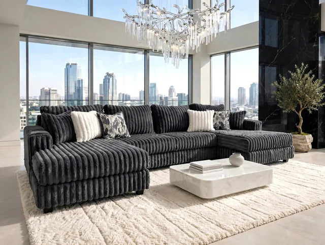 9700 Charcoal - Sectional