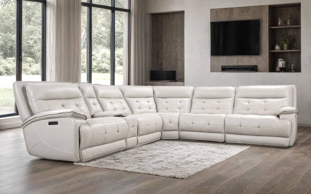 Palma Sand- OVERSIZED Power Reclining Sectional **NEW ARRIVAL**