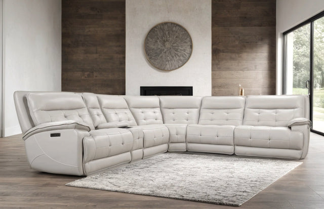 Palma Sand- OVERSIZED Power Reclining Sectional **NEW ARRIVAL**