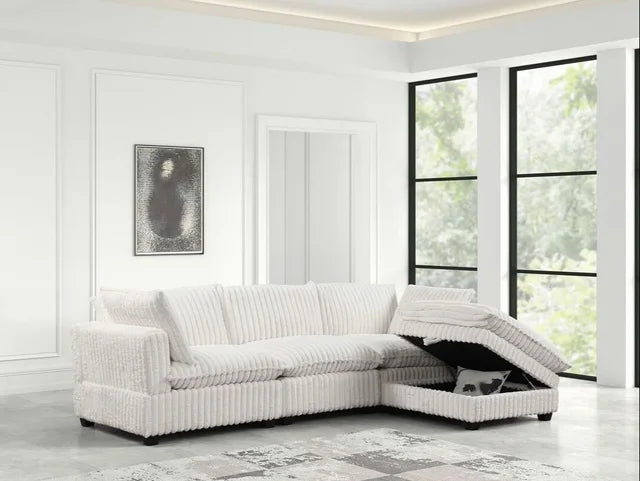 Cloud2 Beige Cord Modular Sectional **NEW ARRIVAL**