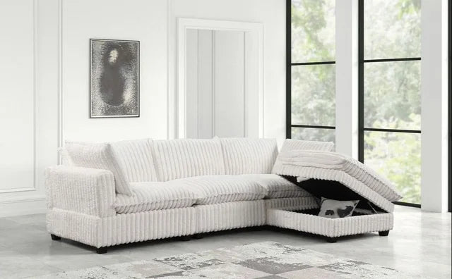 Cloud2 Beige Cord Modular Sectional **NEW ARRIVAL**