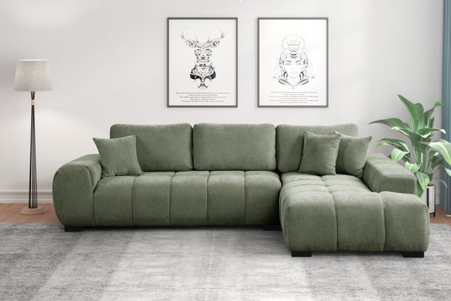 Manhattan2 - Green Sectional **NEW ARRIVAL**