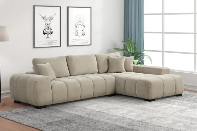 Manhattan2 - Beige Sectional **NEW ARRIVAL**