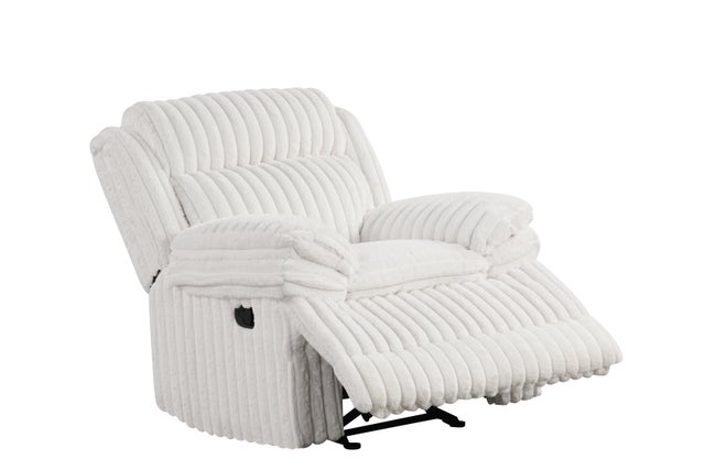 Heaven - White 3pc Reclining Set **New Arrival**