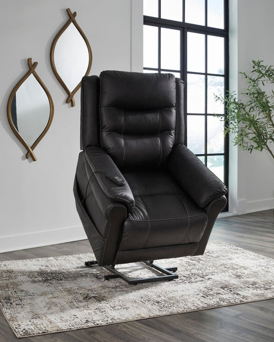 Ashley 1800512 - Power Lift Recliner (Heat/Massage)