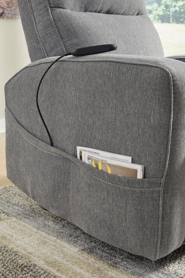 Ashley 9370412 - Power Lift Recliner (Heat/Massage)