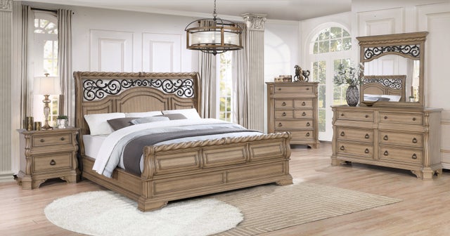 B7010 - 4pc or 5pc Bedroom Set - Queen, King **NEW ARRIVAL**