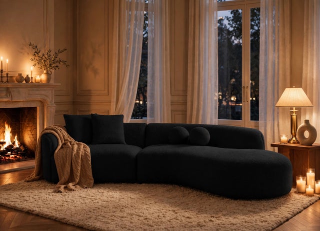 MIA Black Sectional
