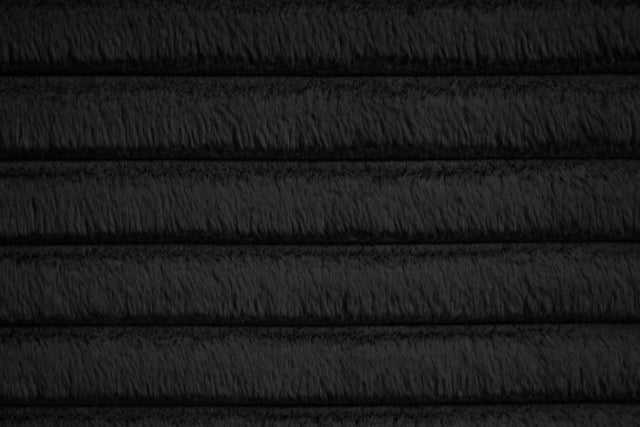 Mariah Black Platform Bed - Queen, King