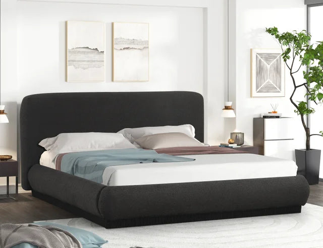 Annie Black Platform Bed - Queen, King **NEW ARRIVAL**