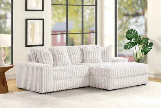 SUNDAY2 BEIGE 2PC Sectional