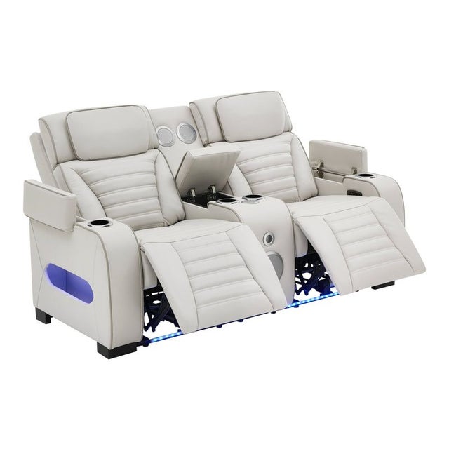 TOKYO 3PC Sand Power Reclining Set
